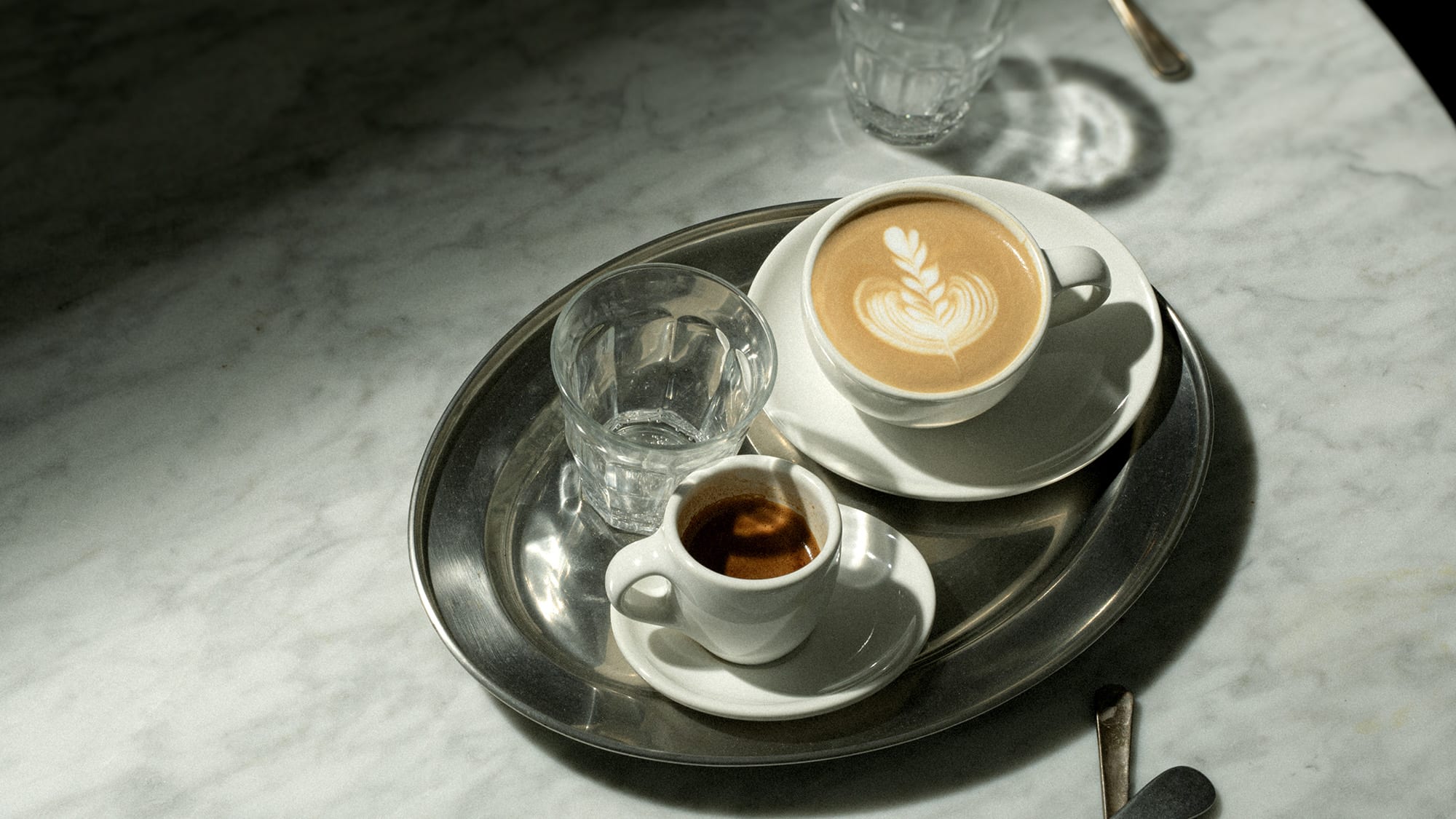 Latte Cup and Saucer